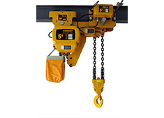 Chain electric hoist.