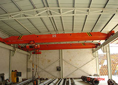 Single-beam crane