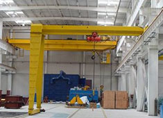 Single-beam crane
